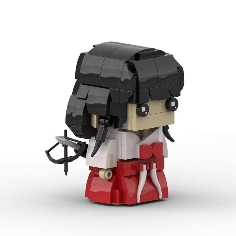 Building Block Compatible, Platycodon Killing Pills Assembled Square Head Boy Creative Puzzle Animation Character Model Ornament