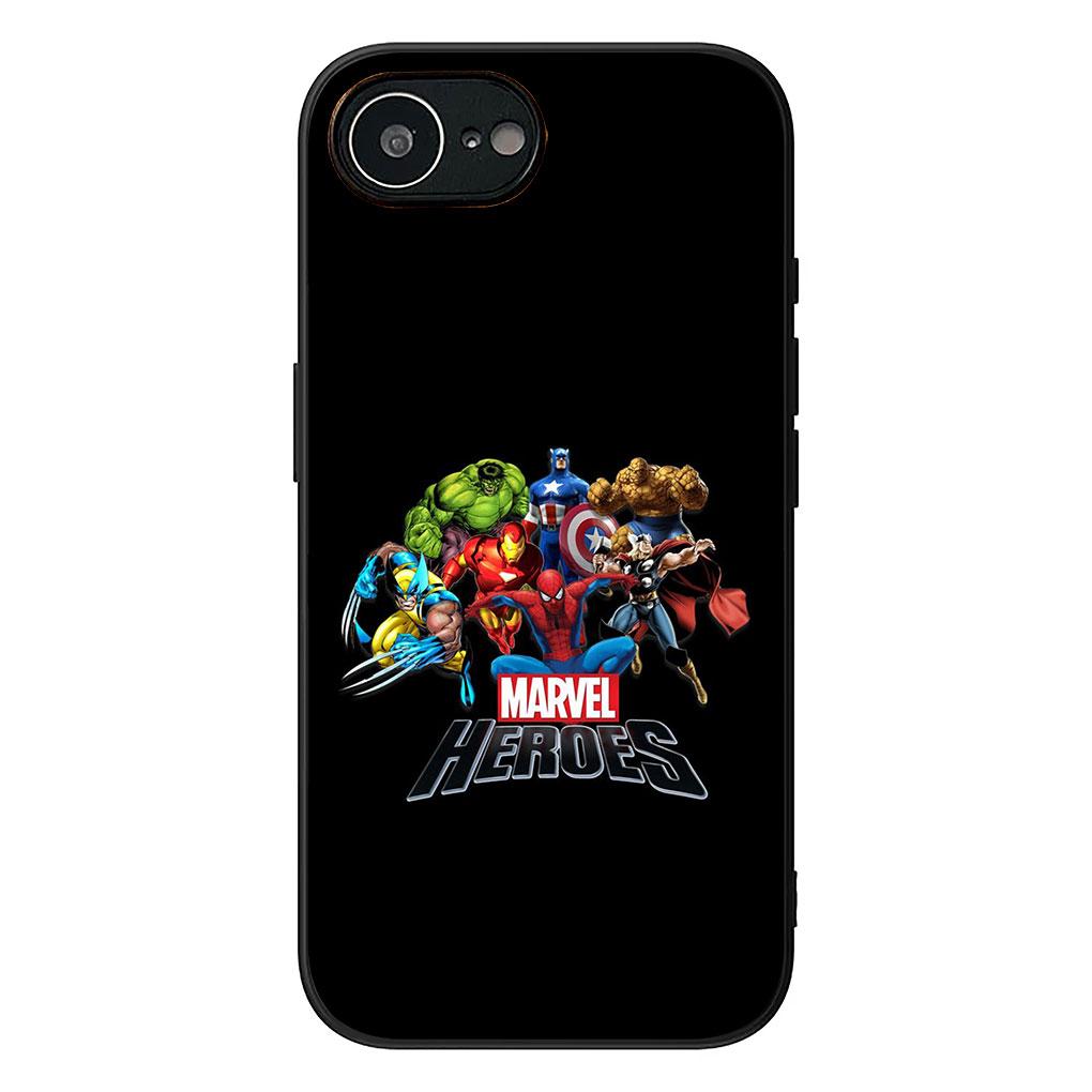 Avengers Marvel Hulk Iron Spider Man Phone Cover for Samsung Galaxy S22 S21 S20 FE Ultra Plus A35 A36 A55 A37 A33 A34 A57 Case