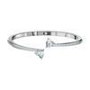 Rhodium Plated Bangles Womens