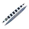 Major Craft Metal Jigpara Vertical Long Black Zebra Jig, Throw, 500g, JPV-LS500#56,