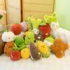 17-25cm Vegetable Cute Mushroom Potato Soft Dolls Cartoon Peanut Broccoli Home Decor Cushion Pillow Birthday Gift