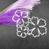 3-in-1 Blumen Metall-Stanzform DIY Basteln Scrapbooking Geprägtes Papier Karte Album Bastel-Schablone Vorlage Stanzteile
