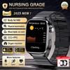 2025 New Blood Lipid Uric Acid Treatment Smart Watch Men ECG+PPG Heart Rate Sports HD Call Health Track for Samsung Smartwatch