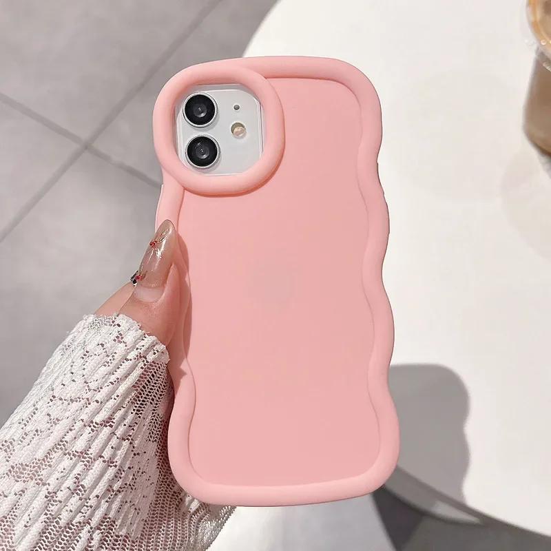 Soft Silicone Candy Wave Phone Cases For Motorola Moto G04 G14 G24 G34 G54 G84 5G G82 G52 G22 G32 G53 G23 G13 G04S 4G Cover Capa