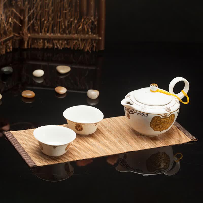 

Chinese Ceramic Tea Set