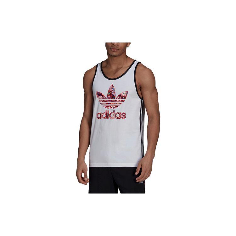 

Adidas Originals Fun Logo Print Спортивные мужские майки белые H43942