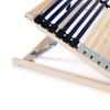 Slatted Bed Base Set 2 Pieces 42 Slats 7 Zone Support 70x200 cm
