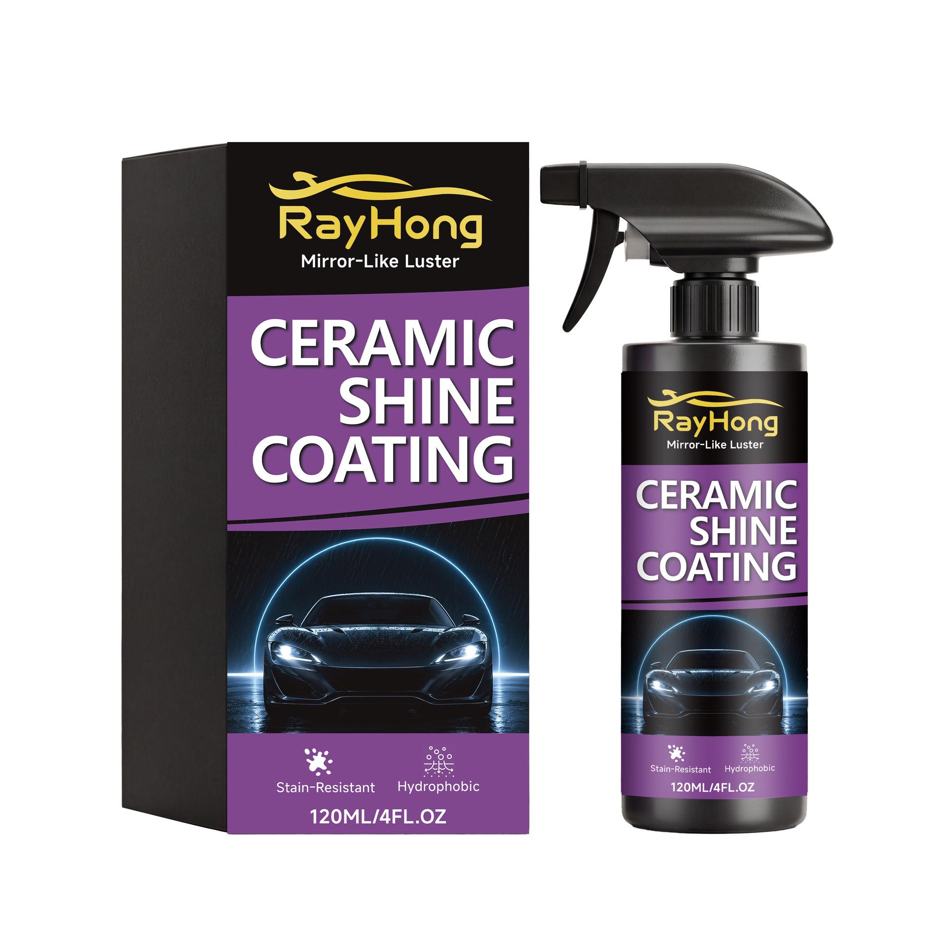 RAYHONG Car Ceramic Gloss Spray for Daily Paint Maintenance and Shine Enhancement