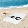 Gojo Manga Kawaii Japanese Anime Beach Towel Soft Microfiber Quick Dry Absorbent Quick Towels For Bath