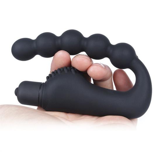 Anal Plug Massager Compact Easy to Enter Vibrator Butt Plug Sex Toy Accessories for Couples