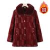 Winter Velvet Jacket Imitation Fur Coat Women's Mink Cotton-padded Jacket To Keep Warm