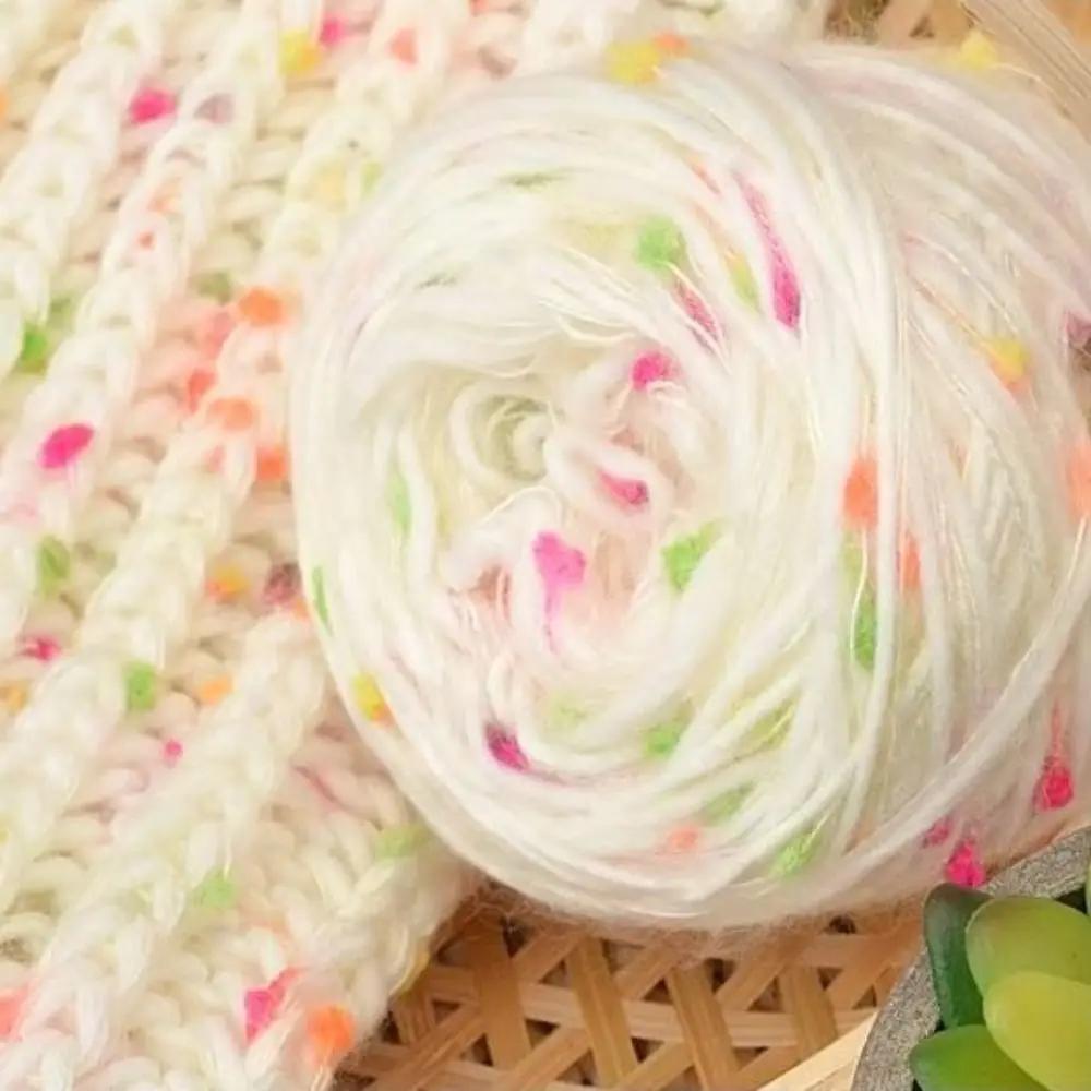 50g/Klubíčko Barevná Mohérová Příze Duha Fazole Vlna Bavlna Příze Silná Nit Bavlna Nit Háčkovací Nit Line Svetr Šála Řemesla