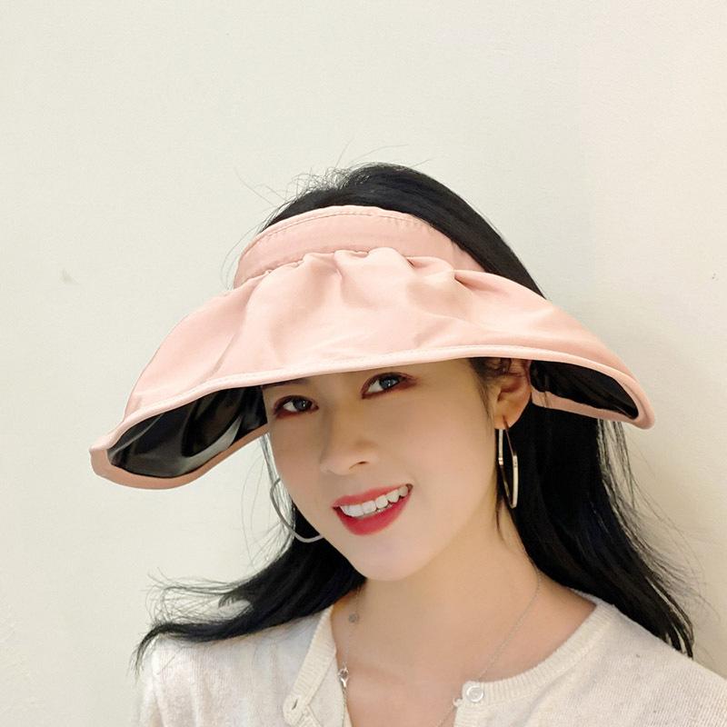 Headband shell hat women's sun hat sun protection korean style fisherman hat sun hat