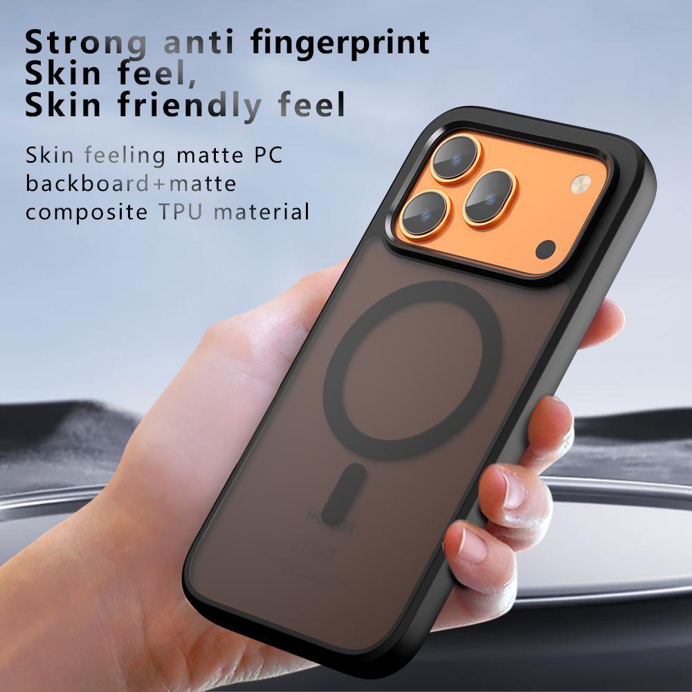 Dėl Magsafe magnetinio belaidžio įkrovimo dėklo Honor 600 Pro Honor600 Honor600Pro 5G atsparus smūgiams galinis dangtelis