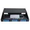 HAILE Rack-Mounted 24-Port LC Single-Mode Fiber Optic Patch Panel