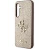 Guess Guhcs23Fehg4Sgd S23 Fe S711Złoty/Gold Hardcase Glitter Script Big 4G