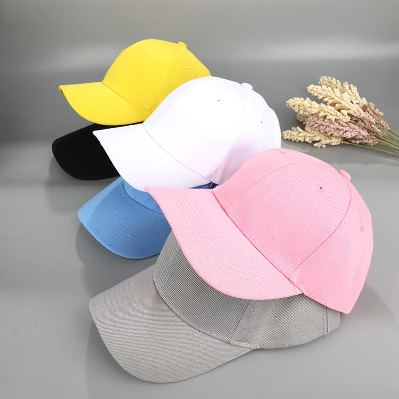 Baseball Caps Black For Mens Women Sports Cap Adjustable Cotton Baseball Cap Casual Summer Hat