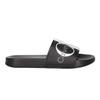 Calvin Klein Unisex Adult Logo Open Toe Flat Slides