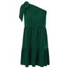 Women LadiesSummer Chiffon Dresses Chiffon Casual Solid Color High Waist Party Dresses