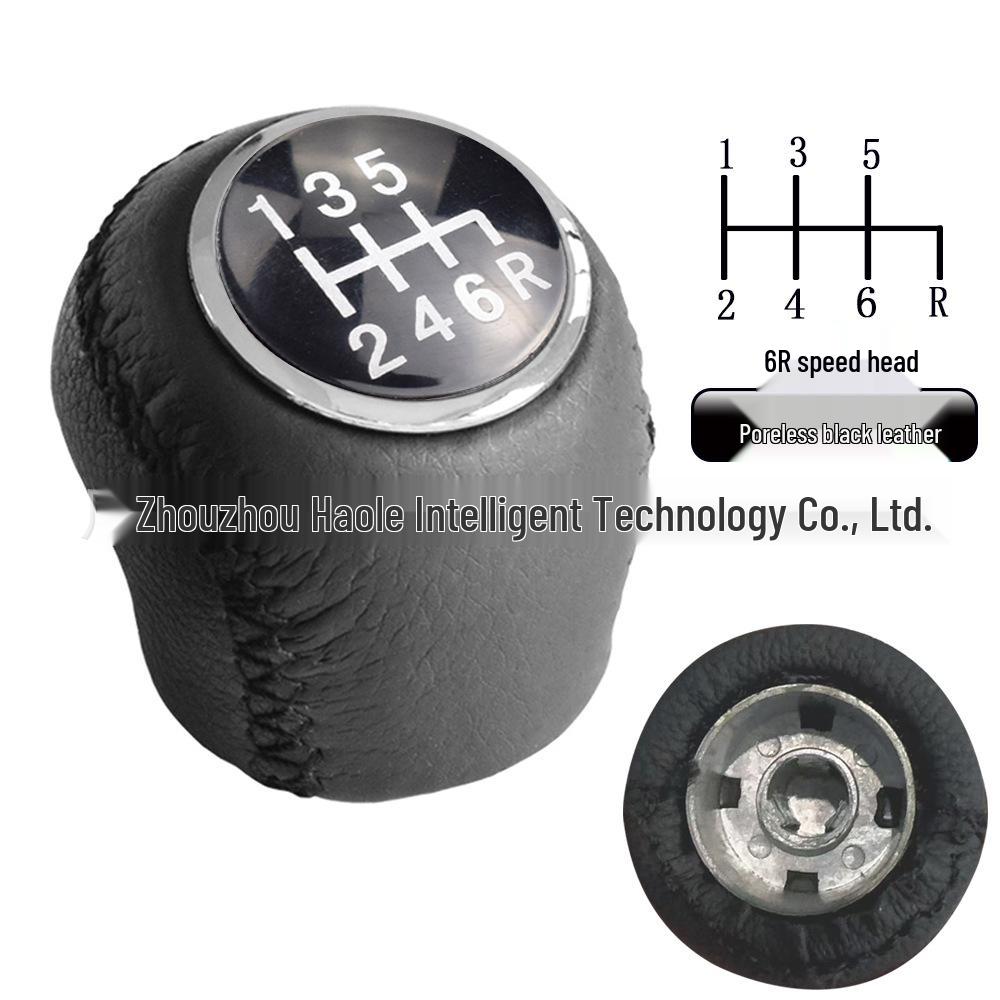 Leather Gear Shift Knob for Fiat Grande Punto 2006-2012 Manual Transmission