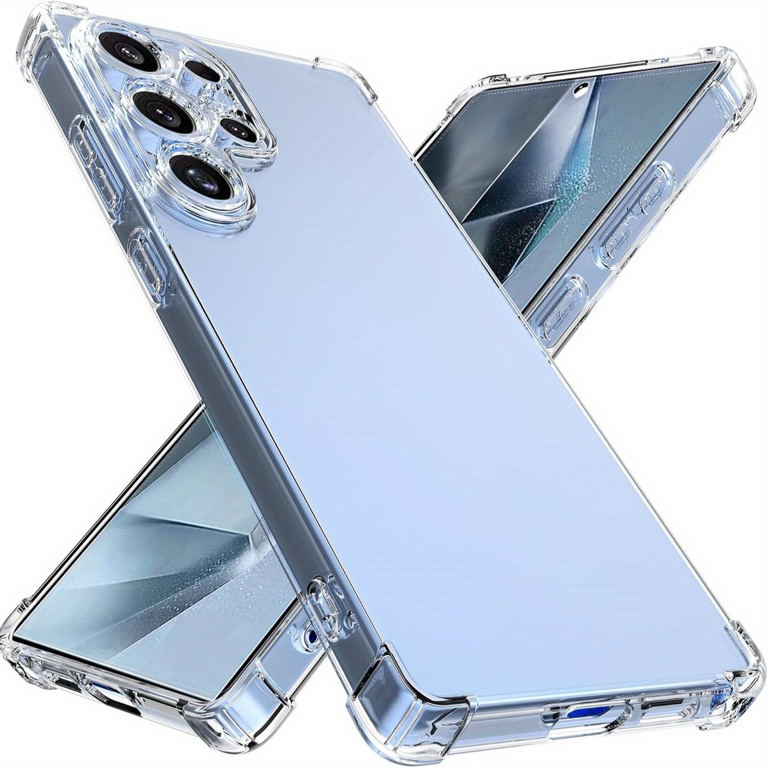 Transparent TPU Shockproof Protection Phone Case For Samsung Galaxy S25 Ultra/ S25+ / S25 - Clear