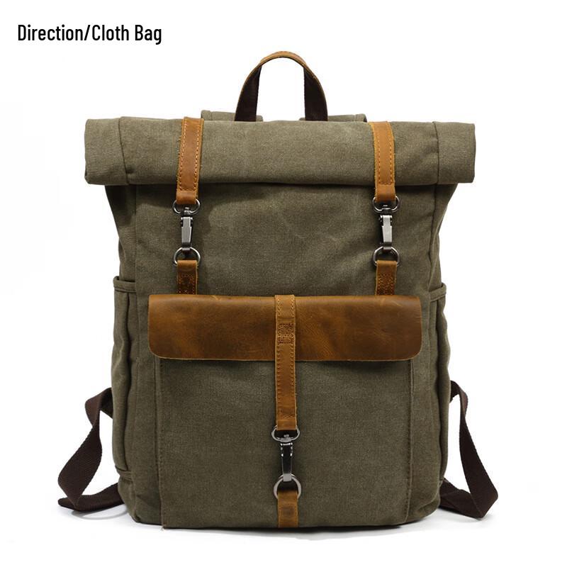 

Large Capacity Canvas Travel & Casual Backpack