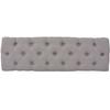 VidaXL Banc Lin Bois solide 110x38x48 cm Gris foncé