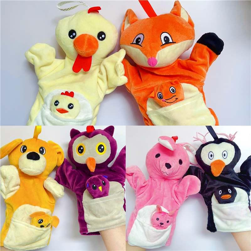 Animal Finger Puppet Display Rack for Kindergarten and Dollhouse Language Areas