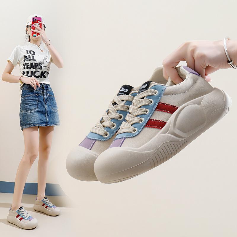 Women's Chunky Running Shoes Casual Platform Sneakers Non-Slip Lightweight Walking Shoes for Women Workout Lace-Up Comfortable Tennis Sneakers