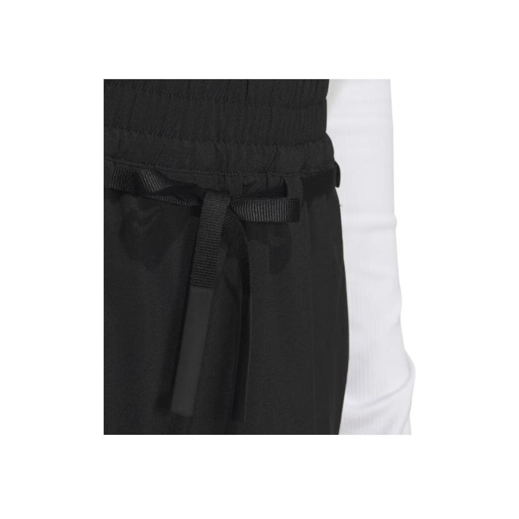 Adidas Breathable Loose-Fit Woven High-Waist Sports Shorts Women Bottoms Black IM8939