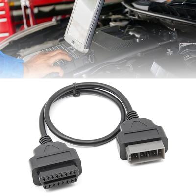 14 Pin OBD1 auf 16Pin OBD2 Kabel Fahrzeug Auto Diagnoseanschluss 14Pin OBDII Adapter Verbindungskabel