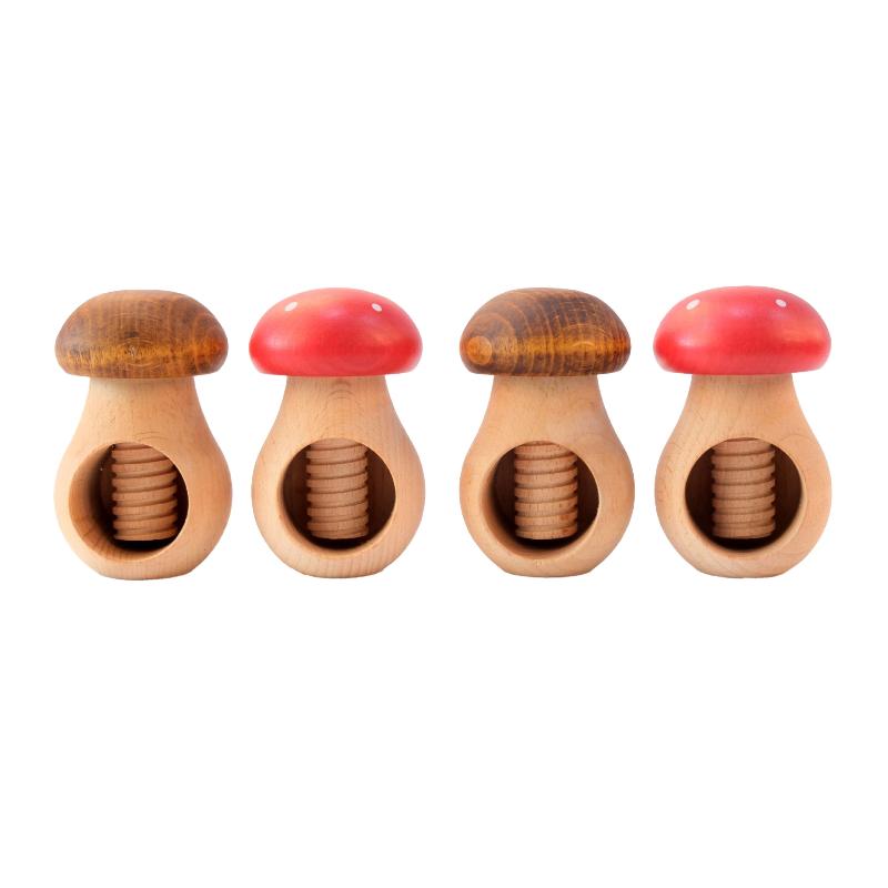1Pcs Nutcracker Mushroom Shaped Multifunctional Kitchen Tool For Easy Cracking Adjustable Nut Tongs For Nuts Walnut Pecans Home