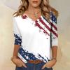 Long Sleeve Shirts for Women V Neck Printed Womens Long Sleeve Tops Soft Long Sleeve T Shirt Women Casual Long Sleeve Tops for Women