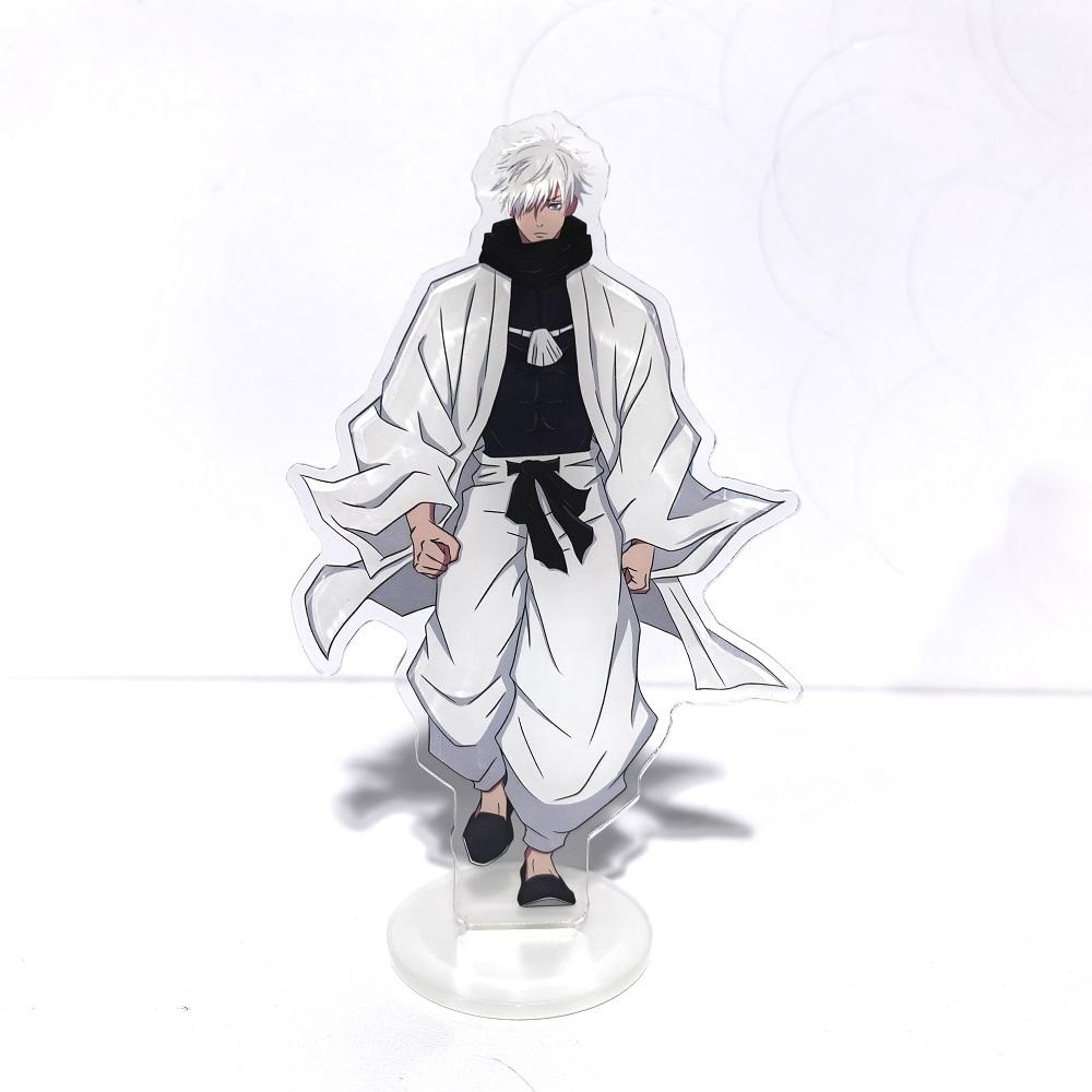 Jujutsu Kaisen Hot Anime Figures Satoru Gojo Acrylic Stands Geto Suguru Character Model Plate Holder Cake Topper Birthday Props