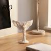 Durable Decorative Sculptures Demon Angel Statue, 3D Printed Wings Matte Texture, Artistic Sense Decoration Fall-Resistant Ornament for