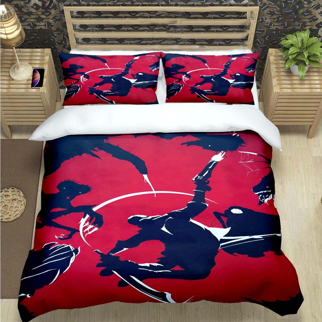 Comforter Fashion D-Devil May Cry Game Print Bedding Sets Exquisite Bed Supplies Set Bed Comforter Set Bedding Set Luxury Gift
