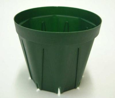 Slit Pots Plastic Pots Moss Green Set of 100 7.5cm