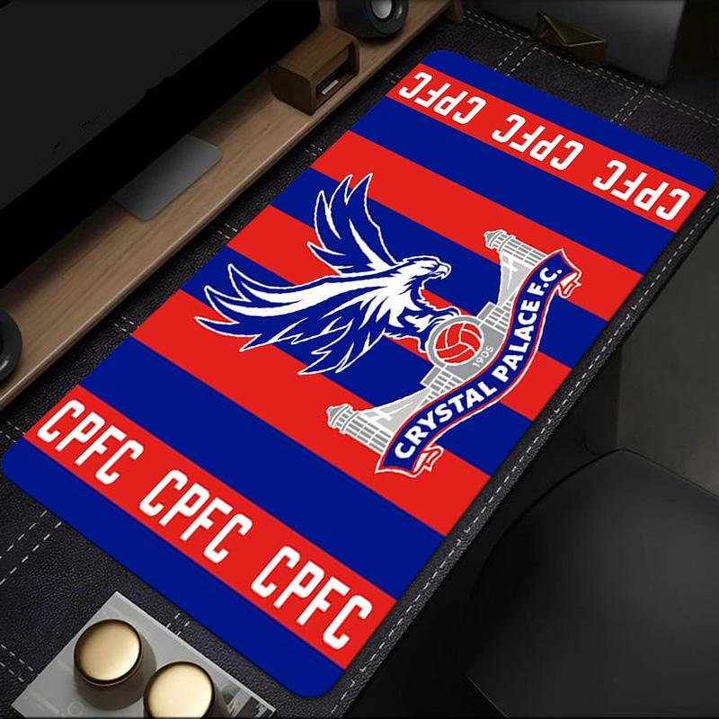 Crystal Palace Football Club mouse pad, rubber base, esports desk mat, mouse pad for gamers and office use, gaming desk , easy to clean mat