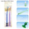 2pcs Small Head Single-Beam Soft Teeth Cleaning Toothbrush With Suction Cup Interdental Brush Soft Hair Implant Adult Oral Care