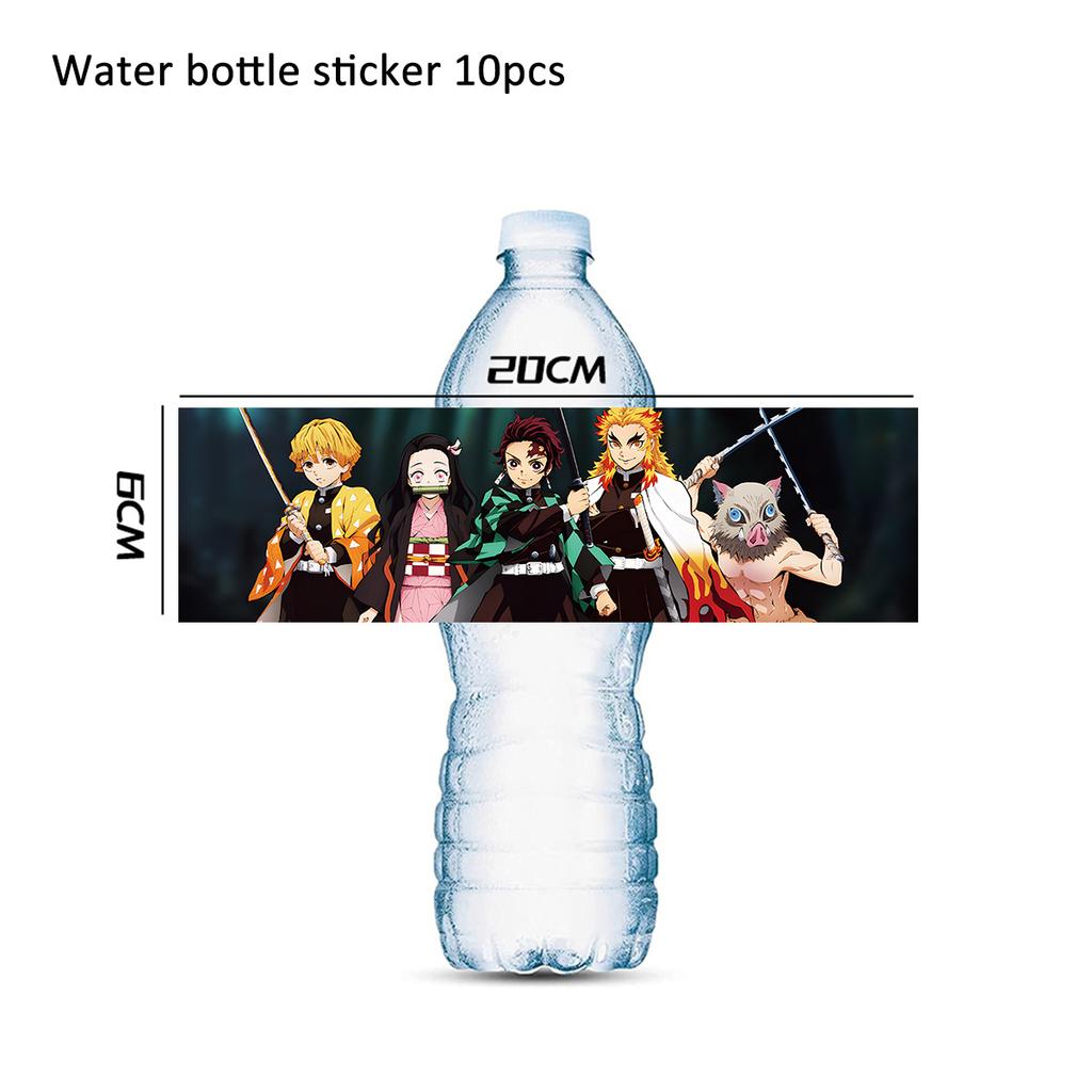 Anime Dämon Geburtstagsparty Dekoration Einweg-Geschirr Teller Tischdecke Becher Serviette Babyparty Kinder Partygeschenke Zubehör