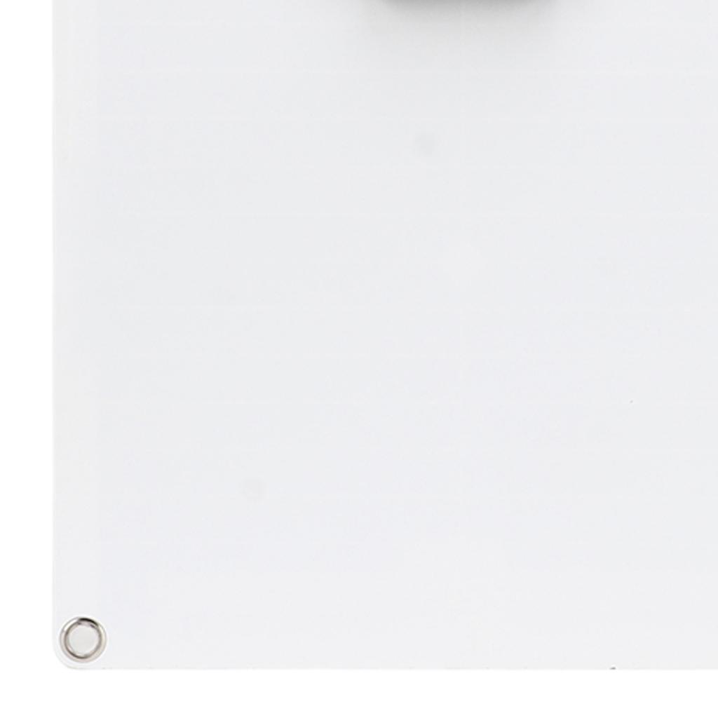 Panneau Solaire Portable 200W 12V Monocristallin Taux de Conversion Élevé pour Automobiles Maisons Bateaux Campi