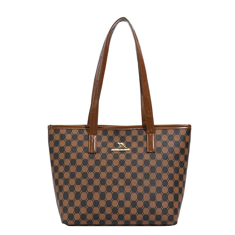 Large-capacity Tote Bag with An Elegant and Sophisticated Look, A Single-shoulder Commuter Bag for Long-distance Travel