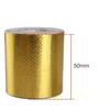 Modyfikacja Wydechu Samochodowego Odporna na Wysokie Temperatury Taśma z Włókna Aluminiowego Folia Aluminiowa Izolacja Cieplna Wydechu Modyfikacja