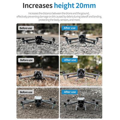 Drone Landing Gear For DJI Air 3S/Air 3 Foldable Quick Release Extension Leg Height Extender Protector Accessories