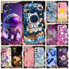 Für Moto G54 Hüllen G54 Power Weiches Silikon TPU Handyhülle Für Motorola Moto G53 G51 G50 Mode Gedruckt Astronaut Hüllen Case