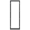 Fireplace & Stove Accessories Firewood Rack Black 50X20x150 Cm Steel