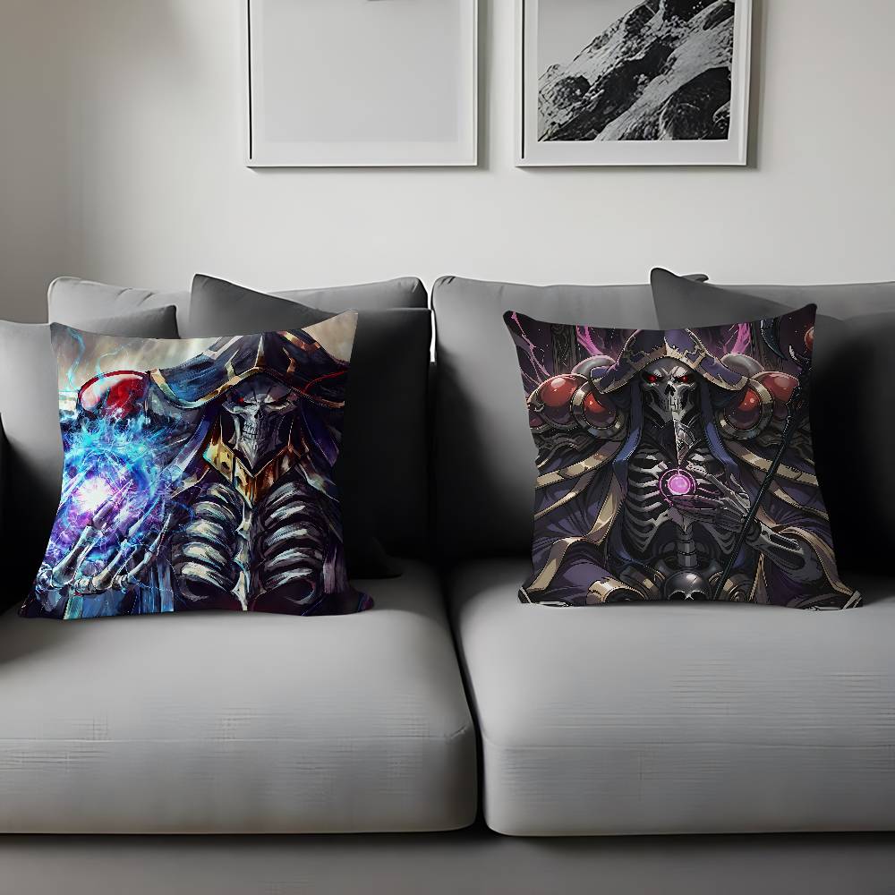 A-Ainz Ooal Gown Cartoon Pillow Cover Sofa Cushion Cover Home Room Decoration Children Gift