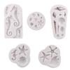 Sea Animal Mold Diy Seahorse Sea Star Shell Silicone Mold Cake Decoration