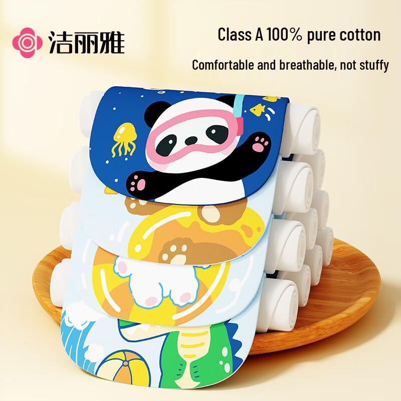 

Grace Детские впитывающие пот полотенца из чистого хлопка (5-Pack)