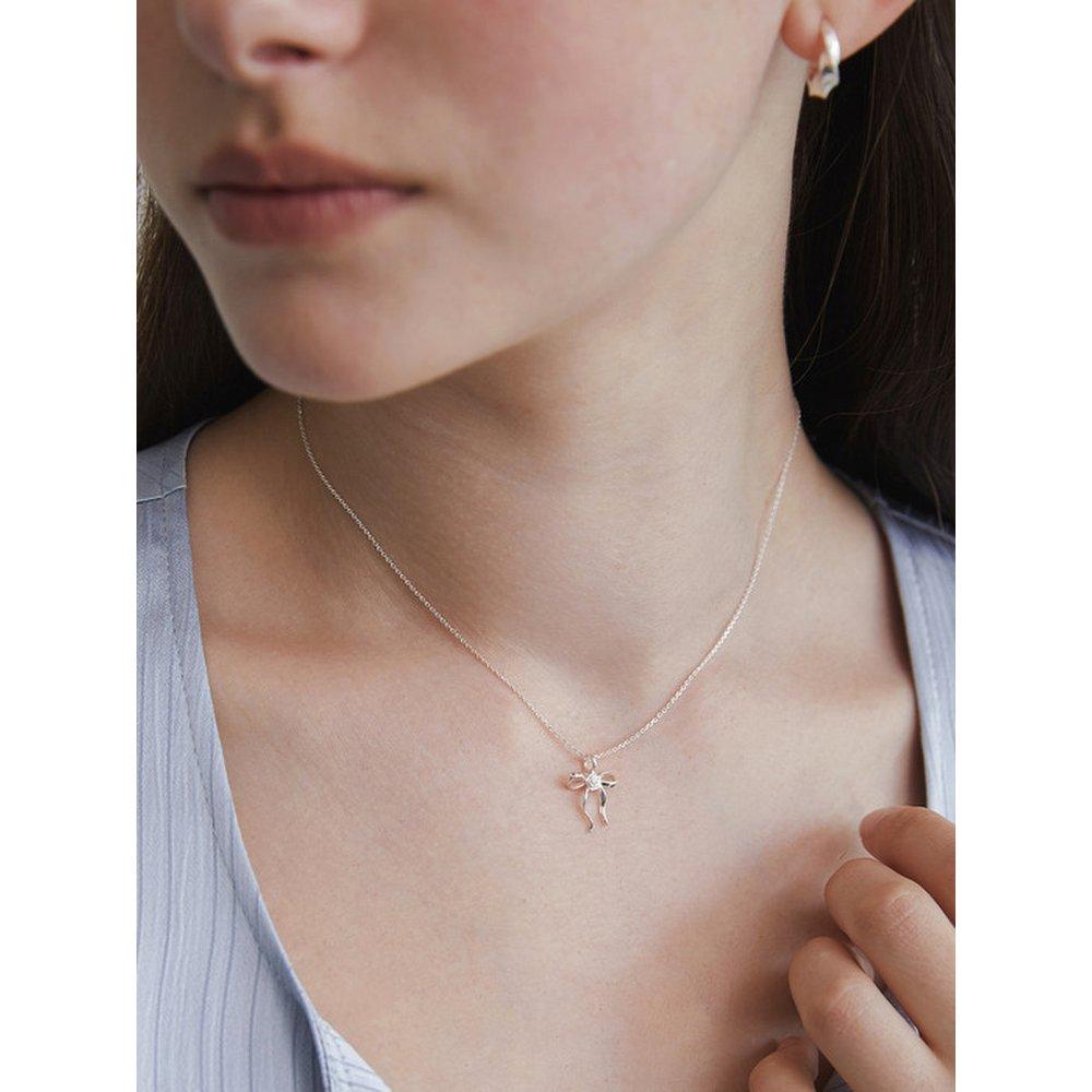 (925 Silber) Sophia Rose Band Halskette Nz2422